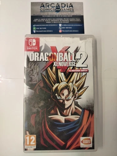 Dragon Ball Xenoverse 2 Switch Nintendo Triangolo Blu
